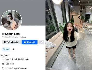 Khánh Linh gây sốt trên Facebook với clip sex bị rò rỉ