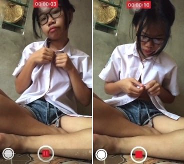 Nữ sinh nứng ngay khi về nhà