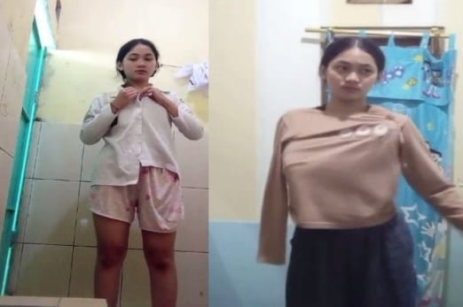 Nữ sinh tắm và muốn chia sẻ trên mạng